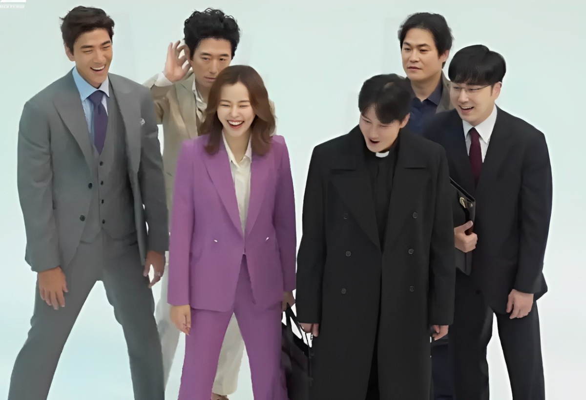 "The Fiery Priest 2": Kim Nam Gil, Honey Lee, and Sung Joon Share Hilarious Behind-the-Scenes Chemistry in Teaser Video